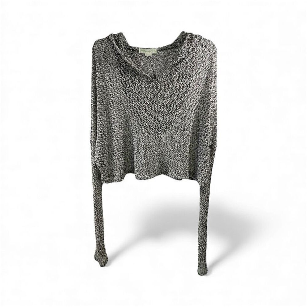 Staring at Stars Anthropologie Pullover Hooded Sweater Size L